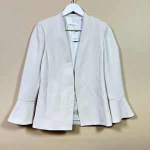 CLUB MONOCO Cream Blazer Bell Sleeve Jacket‎ Size 2